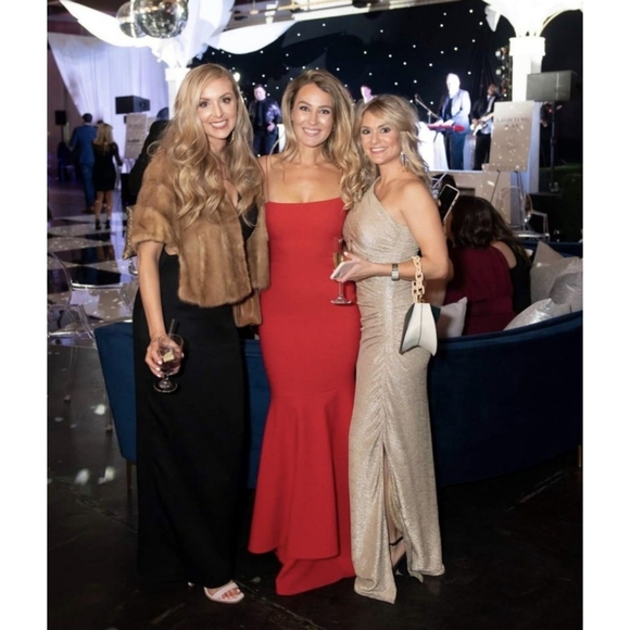 LIKELY Revolve Aurora Red Maxi Mermaid Gown - Picture 5 of 16